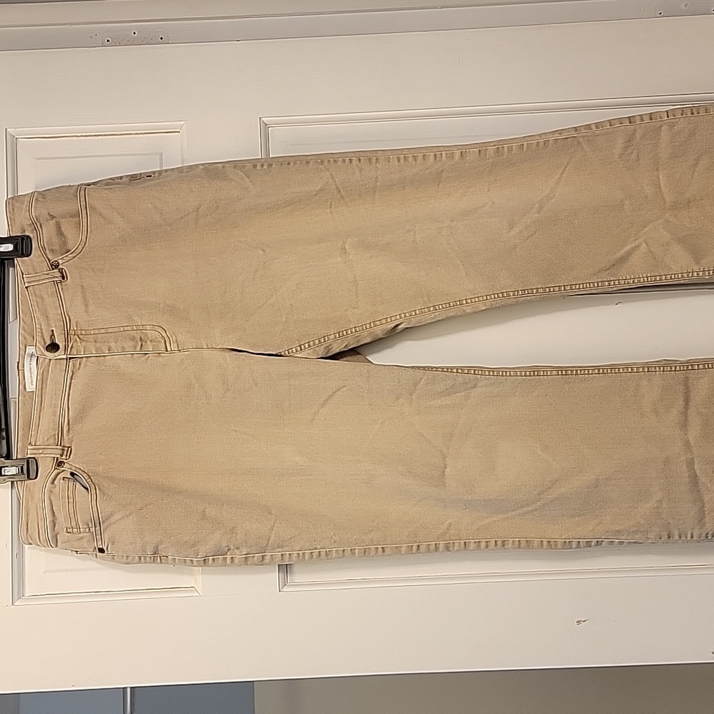 Christopher Banks size 12 tan jeans